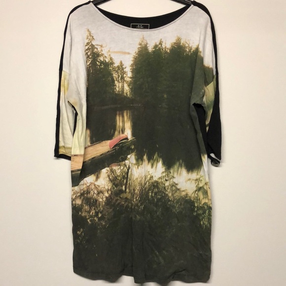 Roots cottage vine 3/4 sleeve - Picture 1 of 3